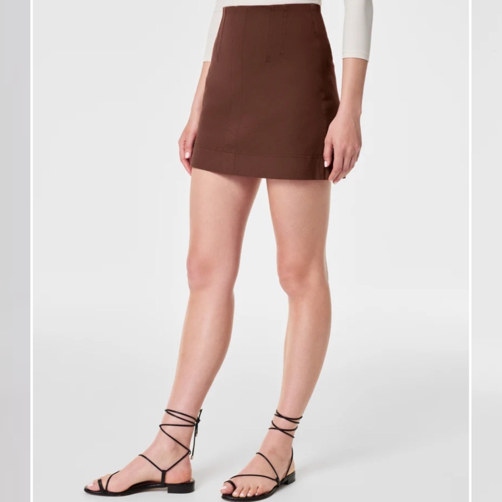 NWT Spanx Stretch Twill mini skirt
